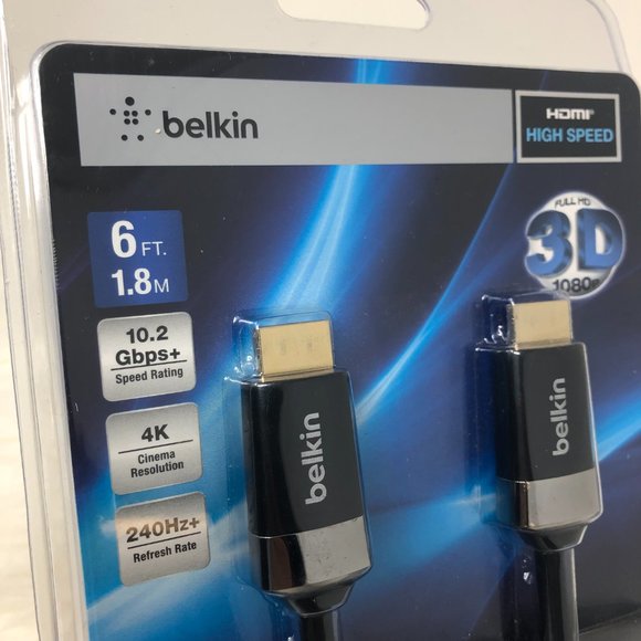 Belkin HDTV High Speed HDM Cable 6ft - Picture 3 of 5